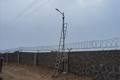 CCTV surveillance system at JK Cement Plant, Sirohi, Rajasthan