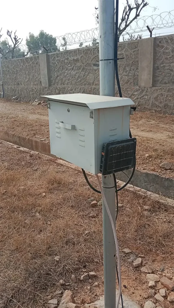 CCTV surveillance system at JK Cement Plant, Sirohi, Rajasthan